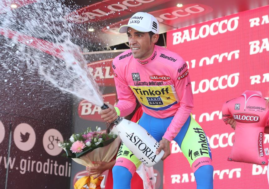 Tutto invariato nella generale: in maglia rosa resta il 32enne spagnolo Alberto Contador. Bettini
